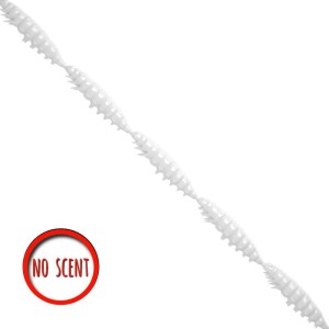 Libra Lures Larva Multi 001 White No Scent 2.5cm