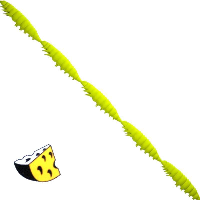 Libra Lures Larva Multi 006 Hot Yellow Ser 2.5cm-69956