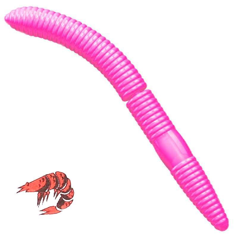 Libra Lures Fatty D'Worm 019 Hot Pink Kryl 6.5cm -70004
