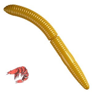Libra Lures Fatty D'Worm 036 Cofee Milk Kryl 6.5cm