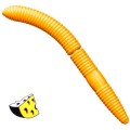 Libra Lures Fatty D'Worm 011 Hot Orange Ser 6.5cm -69977