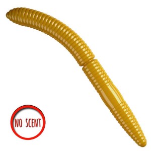 Libra Lures Fatty D'Worm 036 Cofee NoScent 7.5cm