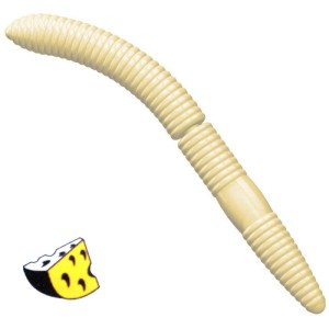 Libra Lures Fatty D'Worm 005 Cheese Ser 7.5cm