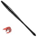 Libra Lures Dying Worm 040 Black Kryl 7cm -70063