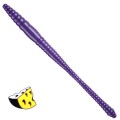 Libra Lures Dying Worm 020 Purple/Glitter Ser 7cm-70050