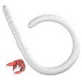 Libra Lures Flex Worm 001 White Kryl 9.5cm -70066