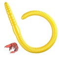 Libra Lures Flex Worm 007 Yellow Kryl 9.5cm -70070