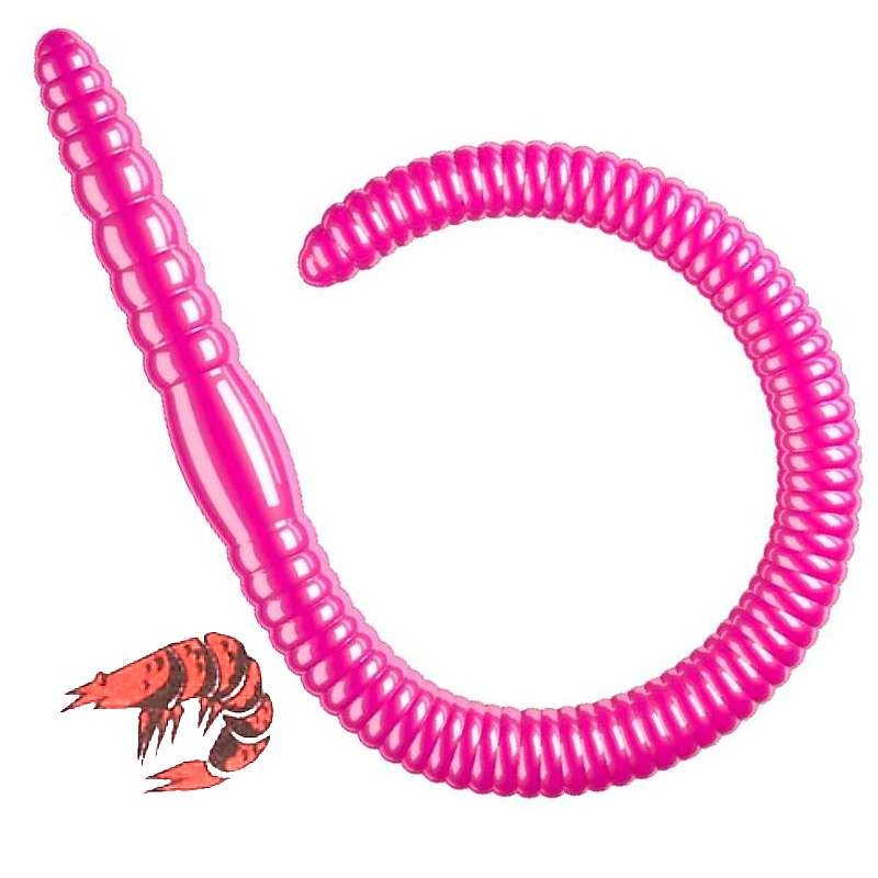 Libra Lures Flex Worm 019 Hot Pink Kryl 9.5cm -70068