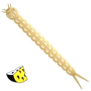 Libra Lures Slight Worm 005 Cheese Ser 3.8cm