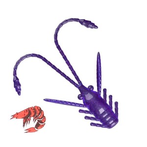 Libra Lures Pro Nymph 020 Purple Glitt Kryl 1.8cm 