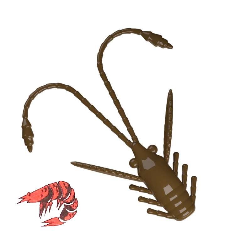 Libra Lures Pro Nymph 038 Brown Kryl 1.8cm -70102