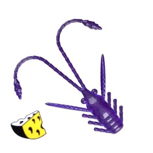 Libra Lures Pro Nymph 020 Purple Glitt Ser 1.8cm 