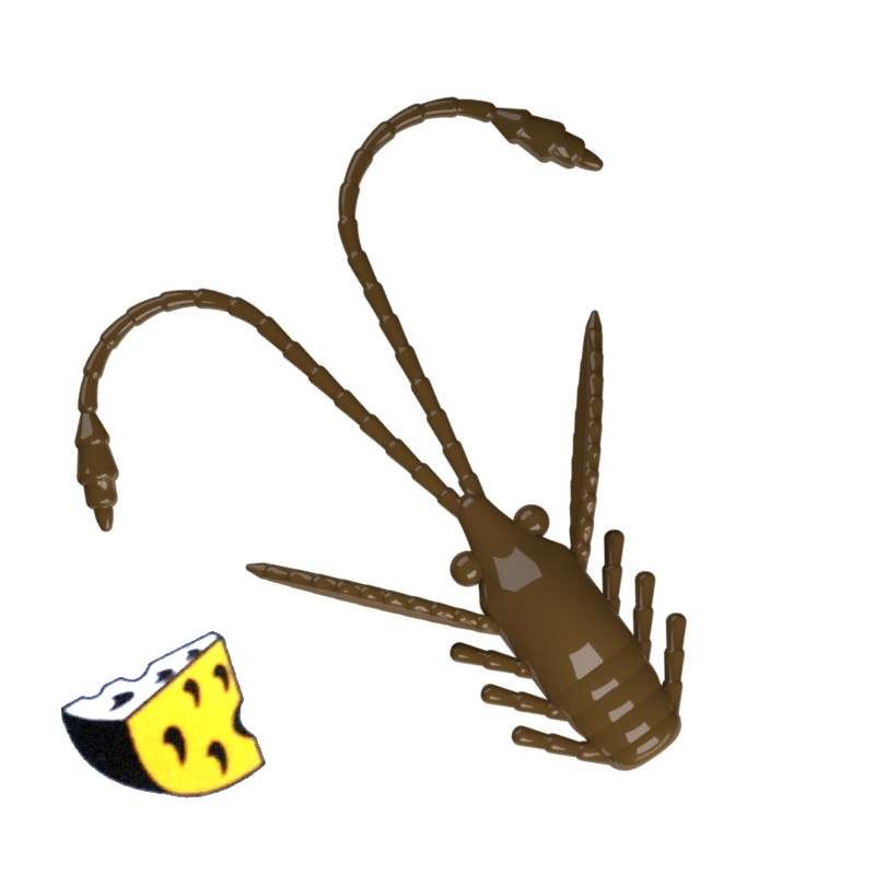 Libra Lures Pro Nymph 038 Brown Ser 1.8cm -70103