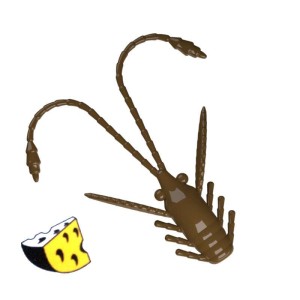 Libra Lures Pro Nymph 038 Brown Ser 1.8cm 