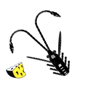 Libra Lures Pro Nymph 040 Black Ser 1.8cm 