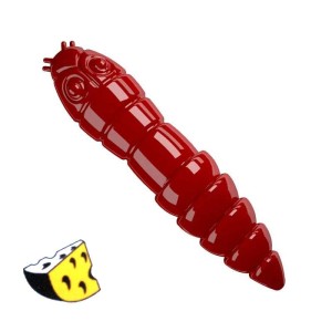 Libra Lures Kukolka 021 Red Ser 2.7cm 