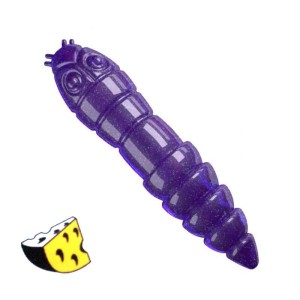 Libra Lures Kukolka 020 Purple Glitter Ser 4.2cm 