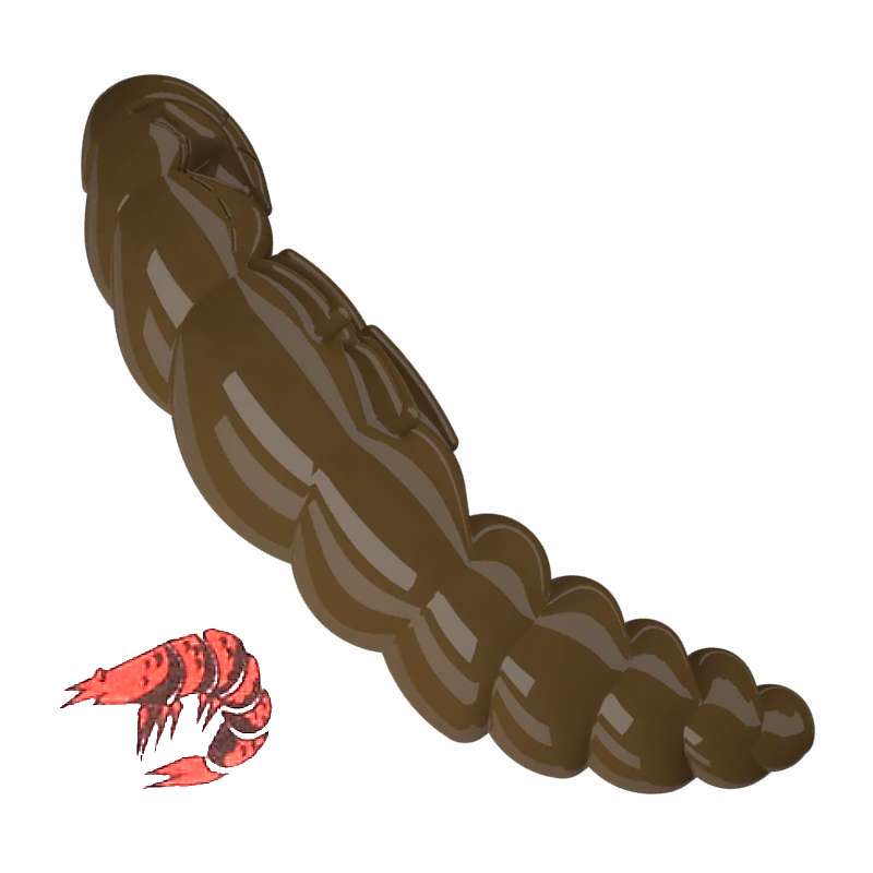 Libra Lures Largo 038 Brown Kryl 3.5cm -70147