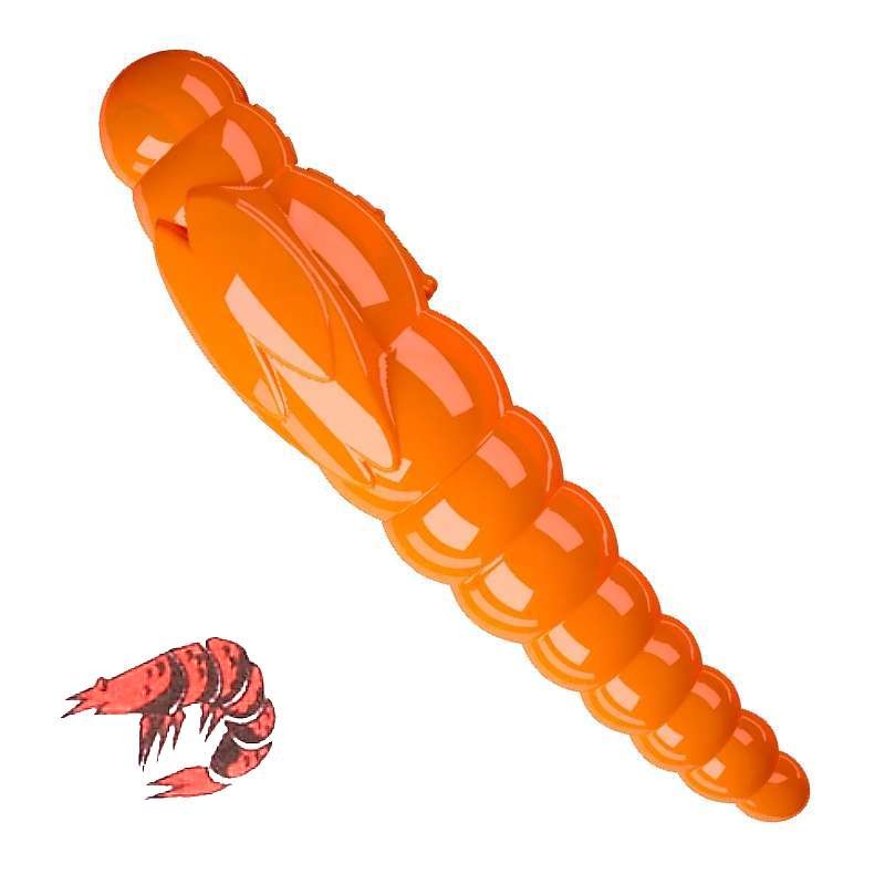 Libra Lures Largo Slim 011 Hot Orange Kryl 3.4cm-70163