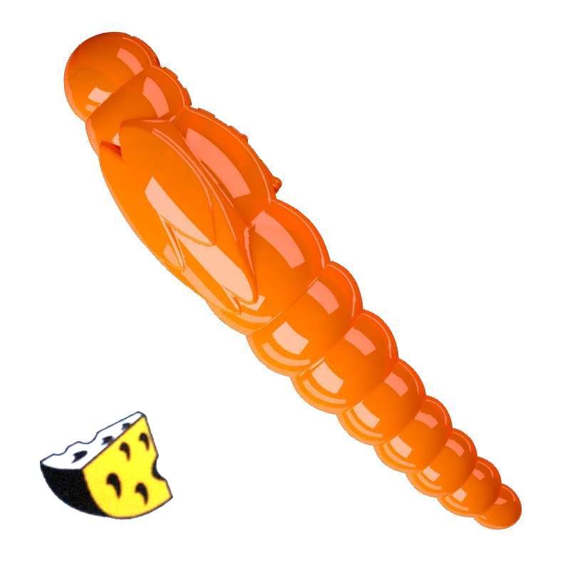 Libra Lures Largo Slim 011 Hot Orange Ser 3.4cm-70164