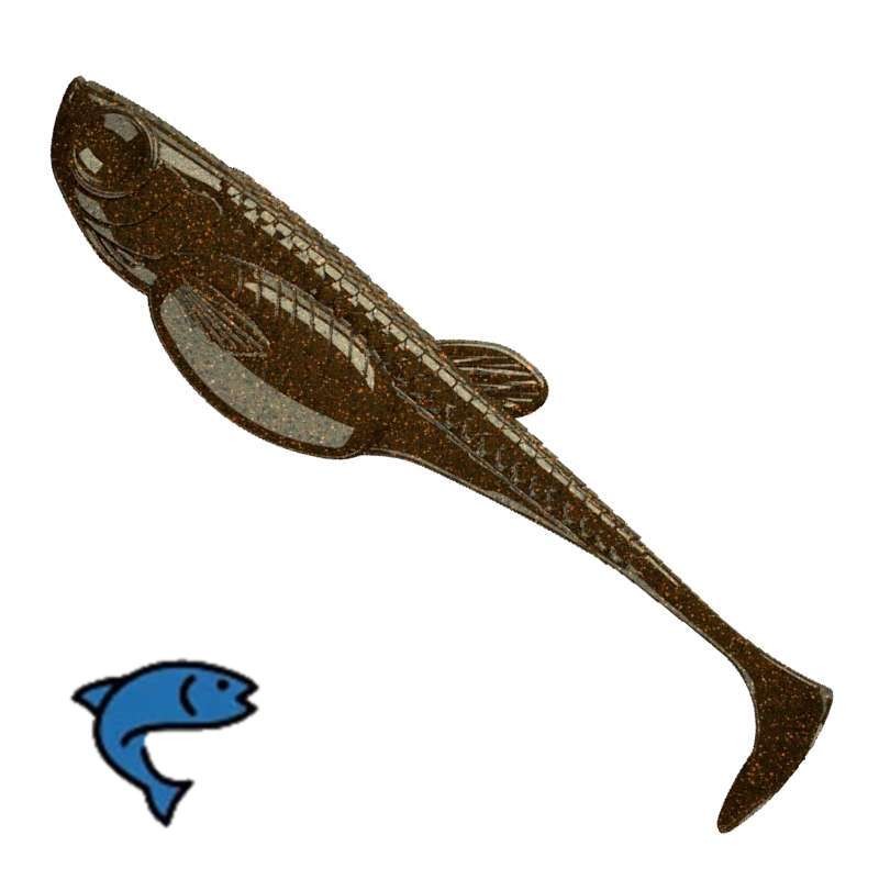 Libra Lures Embrion Shad Blood 8szt. 7.5cm -70217