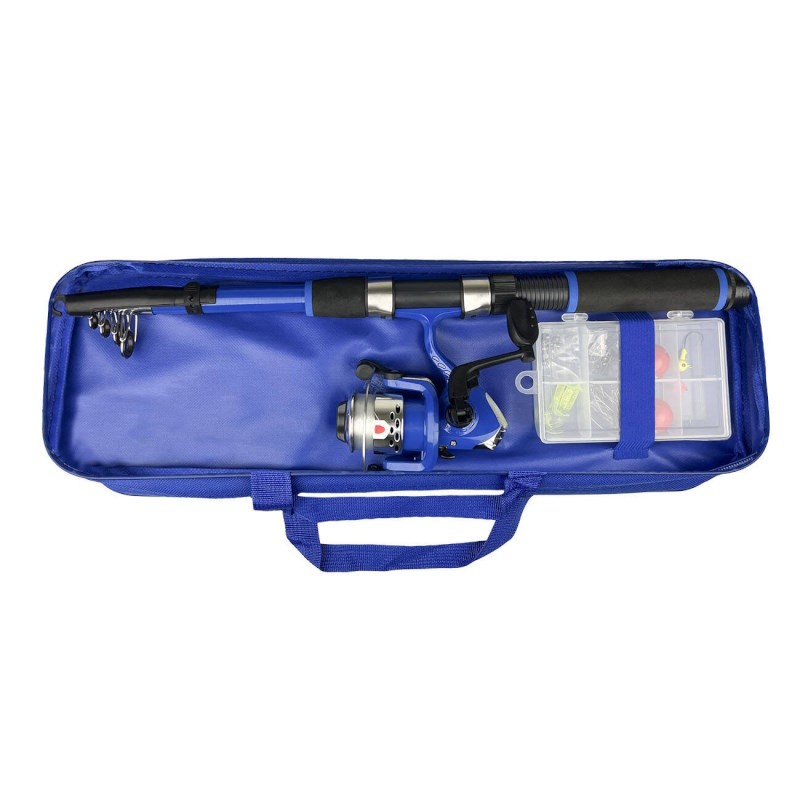 York Zestaw wędkarski Combo Colour Blue-51701