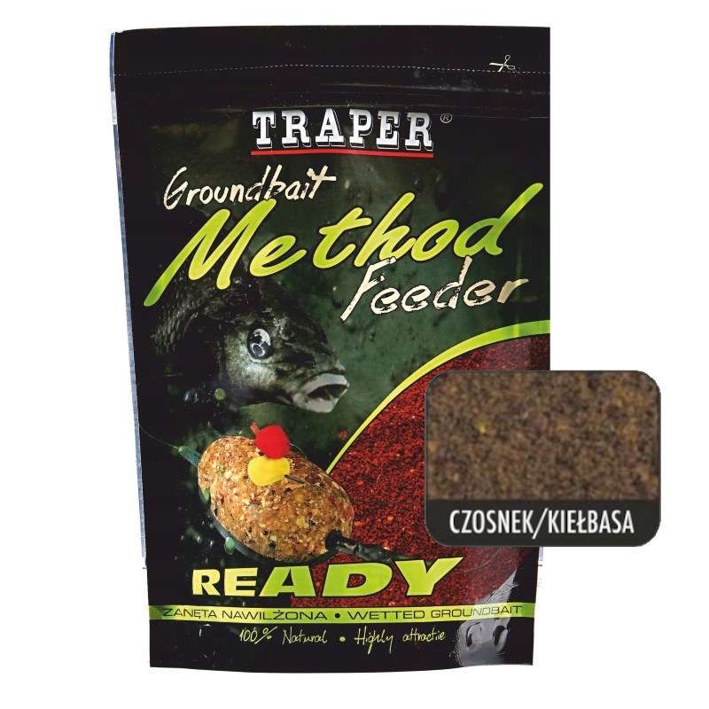 Traper Zanęta Method Ready Czosnek/Kiełbasa 750g-70468