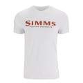 Simms Logo T-Shirt Pure White M-59010