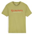 Simms Logo T-shirt Tent Green XXL-60883