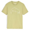 Simms Trout Outline T-Shirt Tent Green S-60887