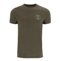 Simms Stacked Bass T-Shirt Military Heather M-63808