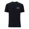 Simms Circle Lockup T-Shirt Black M-63837
