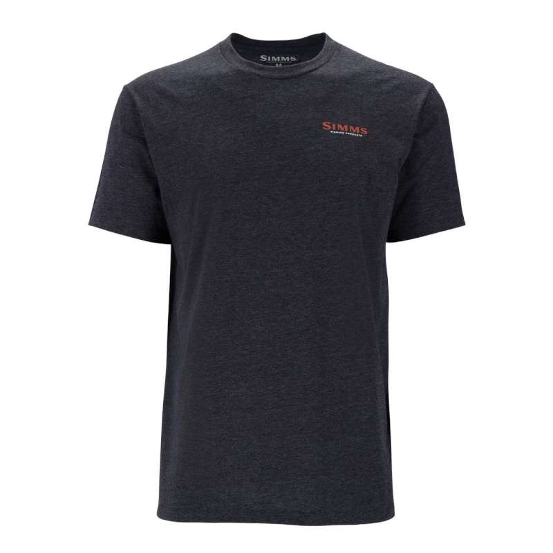 Simms Let It Fly T-Shirt Charcoal Heather L-63878