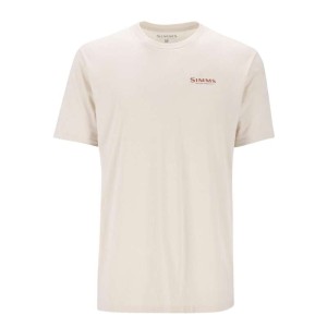 Simms Let It Fly T-Shirt Natural XXL