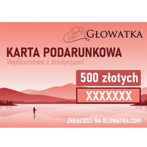 Karta podarunkowa 500 złotych