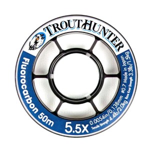 Trout Hunter Fluorocarbon Tippet 50m 5.5x 0.138mm