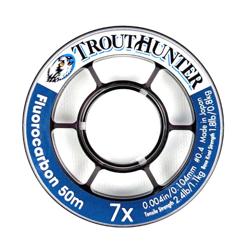 Trout Hunter Fluorocarbon Tippet 50m 7x 0.104mm-71054