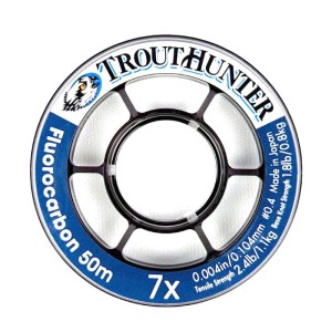 Trout Hunter Fluorocarbon Tippet 50m 7x 0.104mm
