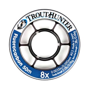 Trout Hunter Fluorocarbon Tippet 50m 8x 0.090mm