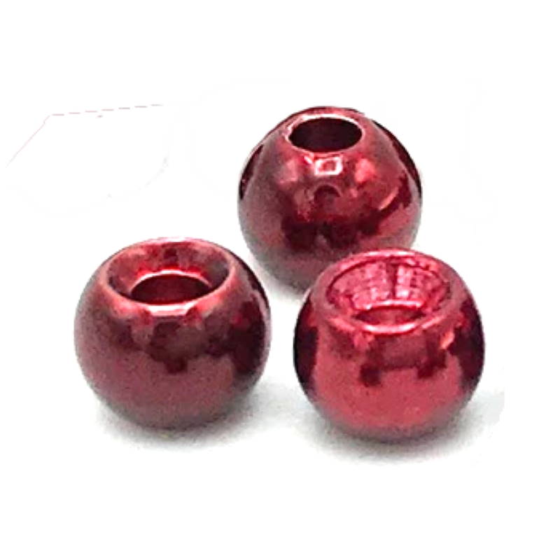 Hareline Tungsten Beads #21 Blood Red 5.5mm-24441