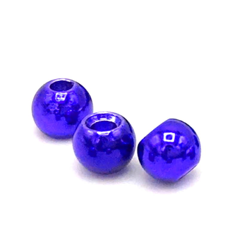 Hareline Tungsten Beads #232 Metallic Blue 5.5mm-24457