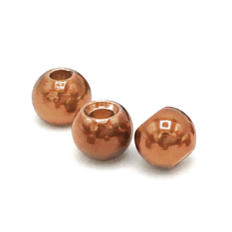 Hareline Tungsten Beads #233 Metallic Brown 5.5mm-24461
