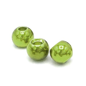 Hareline Tungsten Beads #235 Metallic Olive 5.5mm
