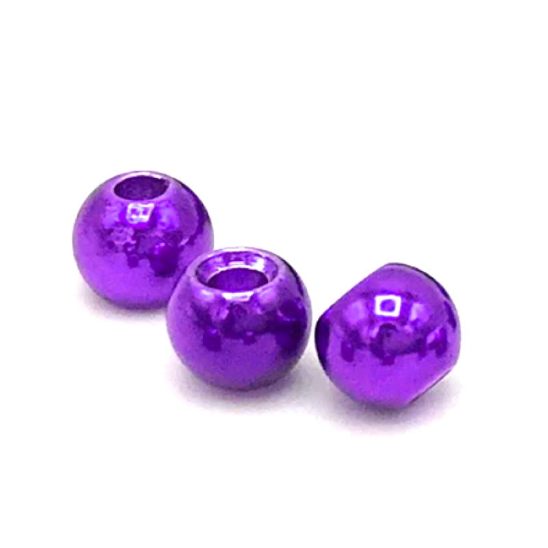 Hareline Tungsten Beads #237 Metallic Purple 5.5mm-24456