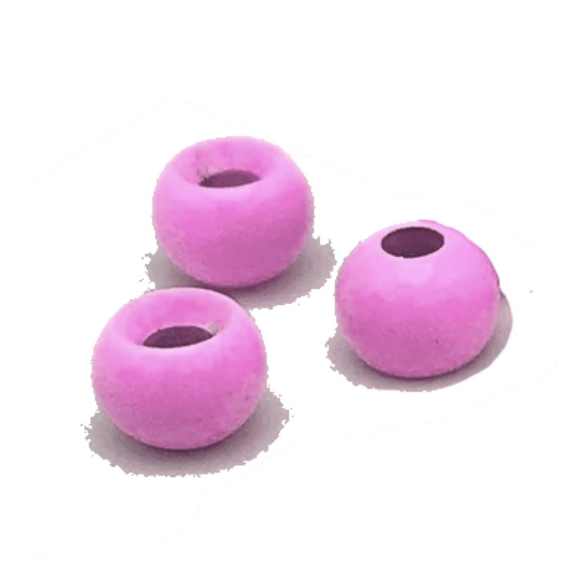 Hareline Tungsten Beads #329 Salmon Pink 5.5mm-24462