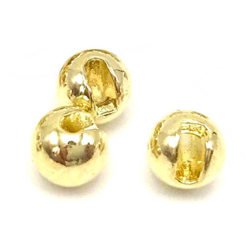 Hareline Tungsten Slot Beads Gold #153 5.5mm-24432
