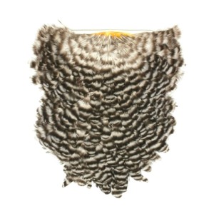 Whiting 4 B's Hen Saddle Grizzly