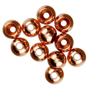 Hareline Brite Beads Copper 25 szt. 2.3mm