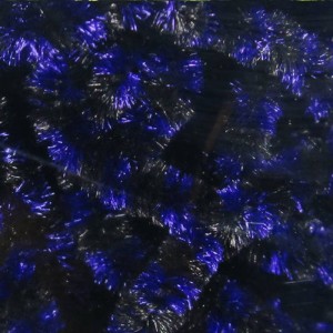 Hareline Stonefly Chenille #7 Black Purple