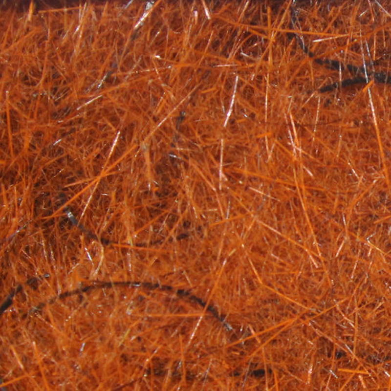 Hareline Hare'E Wiggle Dub #322 Rusty Orange-23874